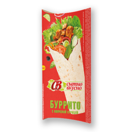 Буррито с копченой курицей