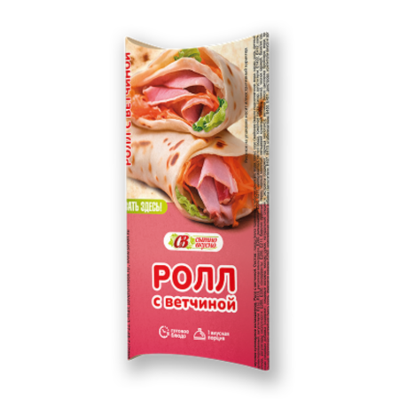 Ролл с ветчиной